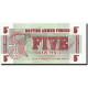 Billet, Grande-Bretagne, 5 New Pence, Undated (1952), Undated, KM:M44a, NEUF - Forze Armate Britanniche & Docuementi Speciali