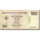 Billet, Zimbabwe, 1000 Dollars, 2006, 2006-08-01, KM:44, TB - Zimbabwe