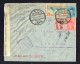 1940   Air Mail Letter To USA  Egyptian Censor Tape - Covers & Documents