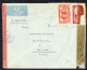 1943  Lettre Avion  D'Alep Pour Les USA - Censures France Libre Et USA - Cartas & Documentos