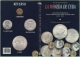 BK-SET-142 CUBA 1953 COMPLETE SET COINS. CENTENARIO DE JOSE MARTI. SILVER + BRONCE 1c-1 PESO. - Cuba