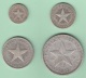 BK-SET-150 CUBA SPECIAL BOOK SILVER 1915 COMPLETE SET 10c-1 PESO. STAR TYPE. - Cuba