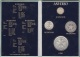 BK-SET-147 CUBA SPECIAL BOOK SILVER COMPLETE SET SILVER STAR 1915-1949 10c-1 PESO. - Cuba