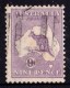 Australia 1920 Kangaroo 9d Violet 3rd Watermark Used - Used Stamps