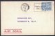 TH40     New Westminster Canada 1965 First Flight Cover To Sacramento USA Aviation Stamps Airmail Label - Storia Postale