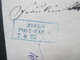 AD Preussen 1863/ 66 GA U 27 A Blauer Stempel R3 Berlin Post - Exp. Nach Rosenow Bei Stavenhagen - Postal  Stationery