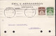 Denmark EMIL V. ABRAHAMSON Pharmaceutiske Præp. TMS Cds. KØBENHAVN 1925 Card Karte GÖTEBORG Sweden (2 Scans) - Briefe U. Dokumente