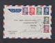 LETTRE DE BUENOS AIRES AVEC 6 TIMBRES DIFFERENTS EVA PERON. - Lettres & Documents