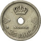 Monnaie, Norvège, Haakon VII, 25 Öre, 1949, TTB+, Copper-nickel, KM:384 - Norvège