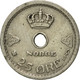 Monnaie, Norvège, Haakon VII, 25 Öre, 1949, TTB+, Copper-nickel, KM:384 - Noruega