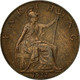 Monnaie, Grande-Bretagne, George V, Farthing, 1922, TB+, Bronze, KM:808.2 - B. 1 Farthing