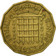 Monnaie, Grande-Bretagne, Elizabeth II, 3 Pence, 1963, TTB, Nickel-brass, KM:900 - F. 3 Pence