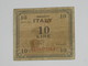 10 Dieci Lire Italy 1943 - Allied Military Currency - Série 1943  **** EN ACHAT IMMEDIAT **** - Allied Occupation WWII