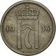 Monnaie, Norvège, Haakon VII, 10 Öre, 1954, TTB+, Copper-nickel, KM:396 - Norvège