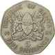 Monnaie, Kenya, 5 Shillings, 1985, British Royal Mint, TTB+, Copper-nickel - Kenya