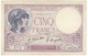 5 Francs, Violet Type 1917, P.72, F3/07, V.14235, 31/07/1923, SUP - 5 F 1917-1940 ''Violet''