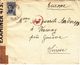 LETTRE CENSUREE POUR LA SUISSE - 194! - VIA PARAGUAY - Other & Unclassified