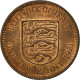 Monnaie, Jersey, Elizabeth II, New Penny, 1971, TTB+, Bronze, KM:30 - Jersey