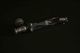 Delcampe - Ancienne Pipe Ethnique Artisanale Argent XIX ème - Oestliche Kunst