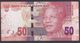 2016 - 50 Rand - FIFTY RAND - Unc - Governor Lesetja Kganyago's Signature - Sudafrica