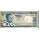 Billet, Congo Democratic Republic, 1000 Francs, 1964, 1964-08-01, KM:8a, TTB - République Démocratique Du Congo & Zaïre