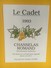 4352 -  Le Cadet 1993 Chasselas Romand Suisse - Autres & Non Classés