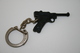 Vintage TOY GUN :  SCHICK LUGER P08 - L=4,5cm - Keychain 1960s - Keywords : Cap - Cork Gun - Rifle - Revolver - Pistol - Armes Neutralisées