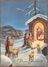 06142 "BUON NATALE - PRESEPE" CAPANNA, PASTORI, PECORE, RE MAGI, STELLA COMETA, NEVE. CART  SPED 1961 - Altri & Non Classificati