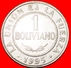 § SUN: BOLIVIA &#x2605; 1 BOLIVIANO 1995! LOW START&#x2605; NO RESERVE! - Bolivia