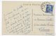 (RECTO / VERSO) NEUVILLE SUR SAONE EN 1950 - N° 58 - VUE GENERALE - BEAU CACHET - FORMAT CPA VOYAGEE - Neuville Sur Saone