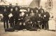 CARTE PHOTO DE SOLDATS AMBULANCE ANGLO FRANCAISE EN 1918 A MARSEILLE - Personnages