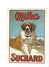 17024 - Plakat Suchard Milka Chien Grand St Bernard   Reproduction D'affiche (format 10X15) - Publicité