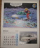 Calendrier Publicitaire Citroën 1989 12 Dessinateurs Walthery, Tibet, Dany ..12 Modèles De Voitures 2CV, AX, C15, CX .. - Grand Format : 1981-90