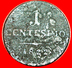 * LOMBARDY-VENETIA: ITALY ★ 1 CENTESIMO 1822M!  FRANCIS I (1806-1835) LOW START&#x2605; NO RESERVE! - Lombardo-Veneto