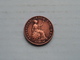 1858 - 1/2 Penny / KM 726 ( For Grade, Please See Photo ) ! - C. 1/2 Penny