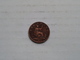 1874 H - 1 Farthing / KM 753 ( For Grade, Please See Photo ) ! - B. 1 Farthing