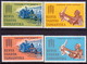 KENYA, UGANDA AND TANZANIA 1963 SG 199-202 Compl.set MNH(adhesion On 5c) Freedom From Hunger - Kenya, Uganda & Tanzania