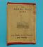 THE ROYAL MAIL LINE ( New York - South America - Canada ) Antique Canvas Emigrants Ticket And Passport Wallet Late 1800s - Other & Unclassified