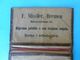 Delcampe - F. MISSLER - BREMEN Germany Antique Canvas Emigrants Ticket And Passport Wallet Late 1800's & Early 1900's * Ship Schiff - Other & Unclassified