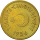 Monnaie, Turquie, 25 Kurus, 1956, TTB, Laiton, KM:886 - Turquie