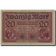 Billet, Allemagne, 20 Mark, 1918, 1918-02-20, KM:57, TB - Bestuur Voor Schulden