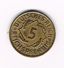 )  WEIMAR REPUBLIC  5 REICHSPFENNIG  1930 A - 5 Rentenpfennig & 5 Reichspfennig