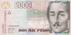 COLOMBIA 2000 PESOS 2014 XF (free Shiping Via Regular Air Mail (buyer Risk)) - Colombia