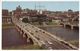 Des Moins Iowa IA, Walnut St Bridge Looking West, View Of City Buildings, C1960s Vintage Old Postcard - Des Moines