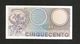 ITALIA - REPUBBLICA ITALIANA - 500 Lire - MERCURIO (Decr. 02/04/1979) - 500 Lire