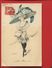 Carte Postale Ancienne ROBERTY LE SOURiRE 49 Femme Chapeau Trottin Mode 1909 Carton Chapeau - Other & Unclassified