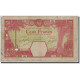 Billet, French West Africa, 100 Francs, 1924, 1924-11-13, KM:11Dd, AB+ - Autres - Afrique