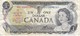 BILLETE DE CANADA DE 1 DOLLAR DEL AÑO 1973  (BANKNOTE) - Canada