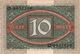 GERMANY 10 MARK REICHSBANKNOTE 1920 AD PICK NO.67 UNCIRCULATED UNC - 10 Mark