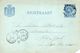 1884 Bk Met Particuliere Bijdruk Van Groningen Naar New York - Postal Stationery